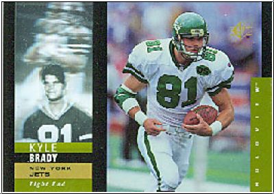 NFL 1995 SP Holoviews - No 6 of 40 - Kyle Brady