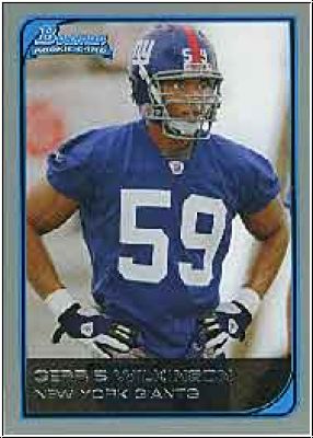 NFL 2006 Bowman - No. 275 - Gerris Wilkinson