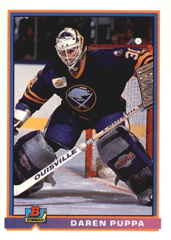 NHL 1991-92 Bowman - No. 37 - Daren Puppa