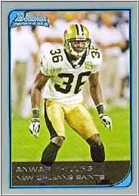 NFL 2006 Bowman - No 264 - Anwar Phillips