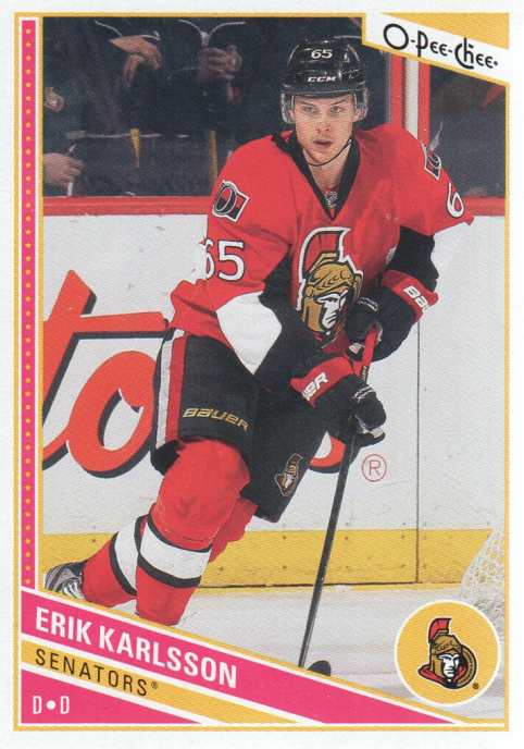 NHL 2013-14 O-Pee-Chee - No 217 - Erik Karlsson