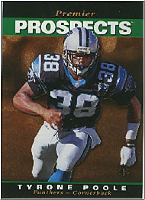 NFL 1995 SP - No 11 - Tyrone Poole