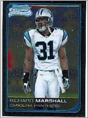 NFL 2006 Bowman Chrome - No 14 - Richard Marshall