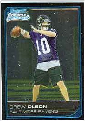 NFL 2006 Bowman Chrome - No. 44 - Drew Olson