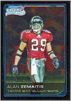 NFL 2006 Bowman Chrome - No. 32 - Alan Zemaitis