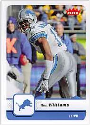 NFL 2006 Fleer - No 32 - Roy Williams