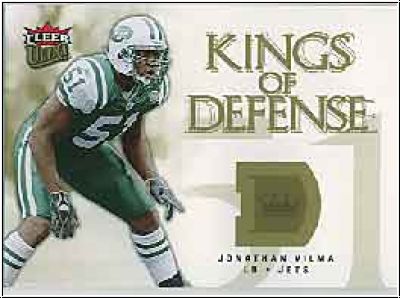 NFL 2006 Ultra Kings of Defense - No KD-JV - Jonathan Vilma