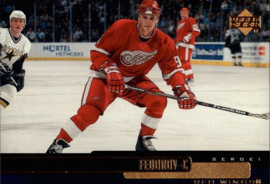 NHL 1999-00 Upper Deck - No 224 - Sergei Fedorov