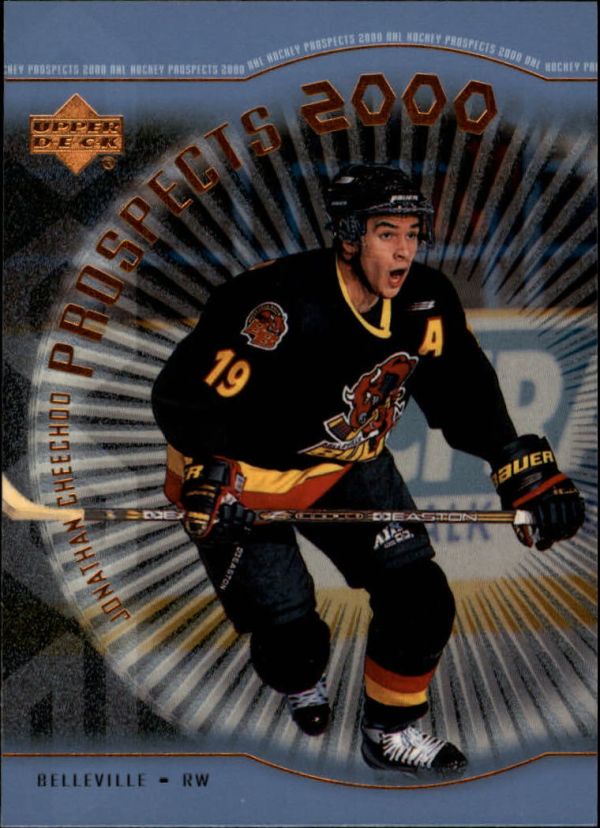 NHL 1999-00 Upper Deck - No 317 - Jonathan Cheechoo