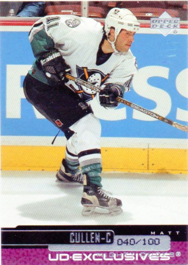 NHL 1999-00 Upper Deck Exclusives - No 12 - Matt Cullen