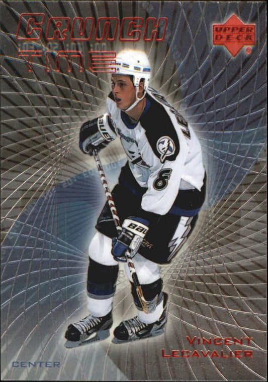 NHL 1999-00 Upper Deck Crunch Time - No CT-1 - Vincent Lecavalier