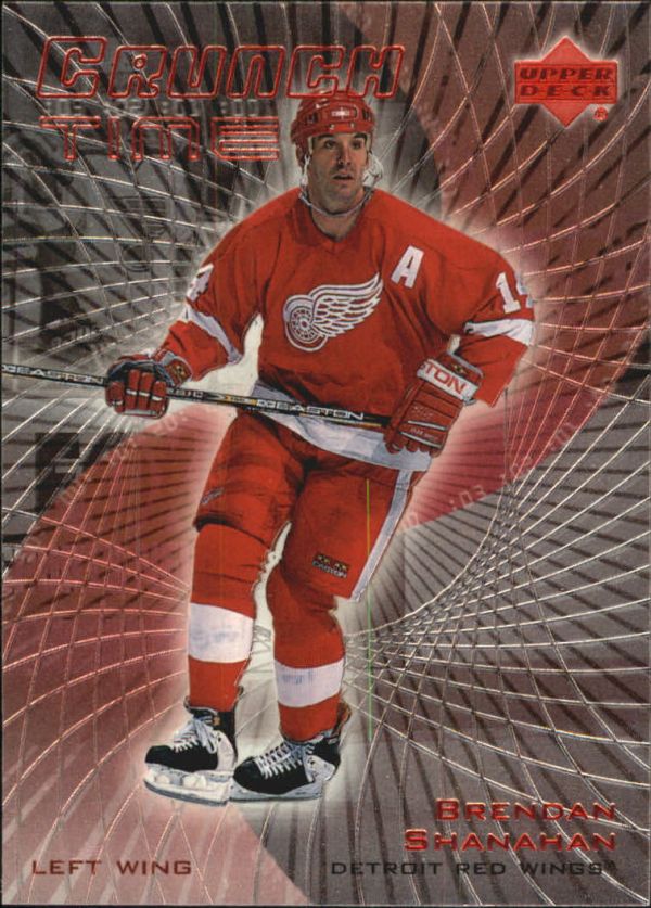 NHL 1999-00 Upper Deck Crunch Time - No CT-5 - Brendan Shanahan