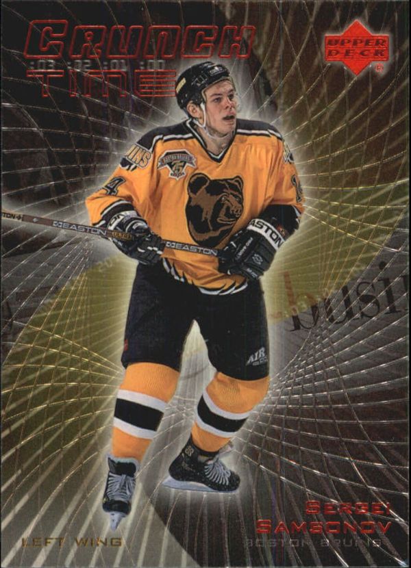 NHL 1999-00 Upper Deck Crunch Time - No CT-11 - Sergei Samsonov