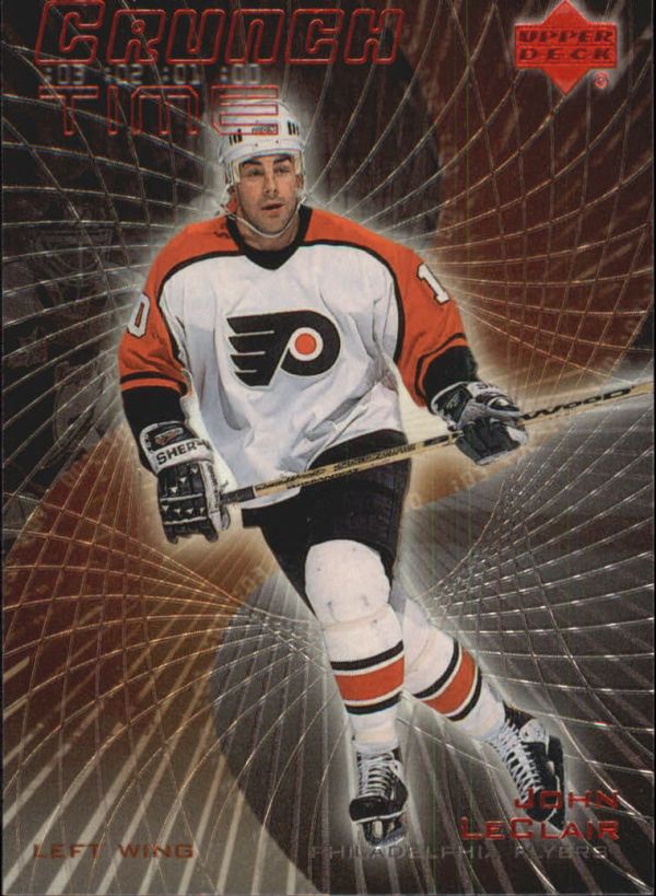 NHL 1999-00 Upper Deck Crunch Time - No CT-22 - John LeClair