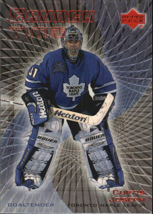 NHL 1999-00 Upper Deck Crunch Time - No CT-30 - Curtis Joseph