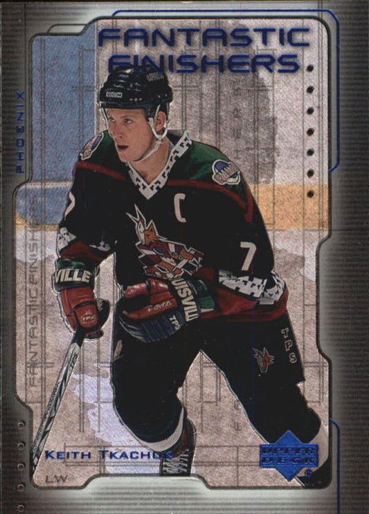 NHL 1999-00 Upper Deck Fantastic Finishers - No FF8 - Keith Tkachuk