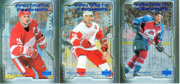 NHL 1999-00 Upper Deck Fantastic Finishers - No 1 - 15 - kompletter Satz