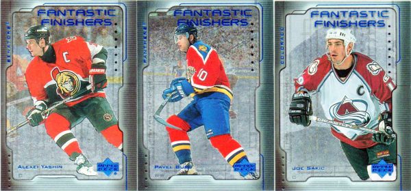 NHL 1999-00 Upper Deck Fantastic Finishers - No 1 - 15 - complete set