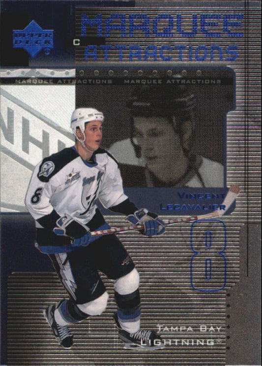 NHL 1999-00 Upper Deck Marquee Attractions - No MA11 - Vincent Lecavalier