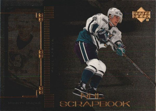 NHL 1999-00 Upper Deck NHL Scrapbook - No SB-5 - Kariya