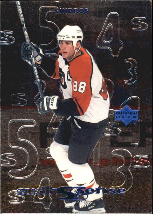 NHL 1999-00 Upper Deck Sixth Sense - No SS4 - Eric Lindros
