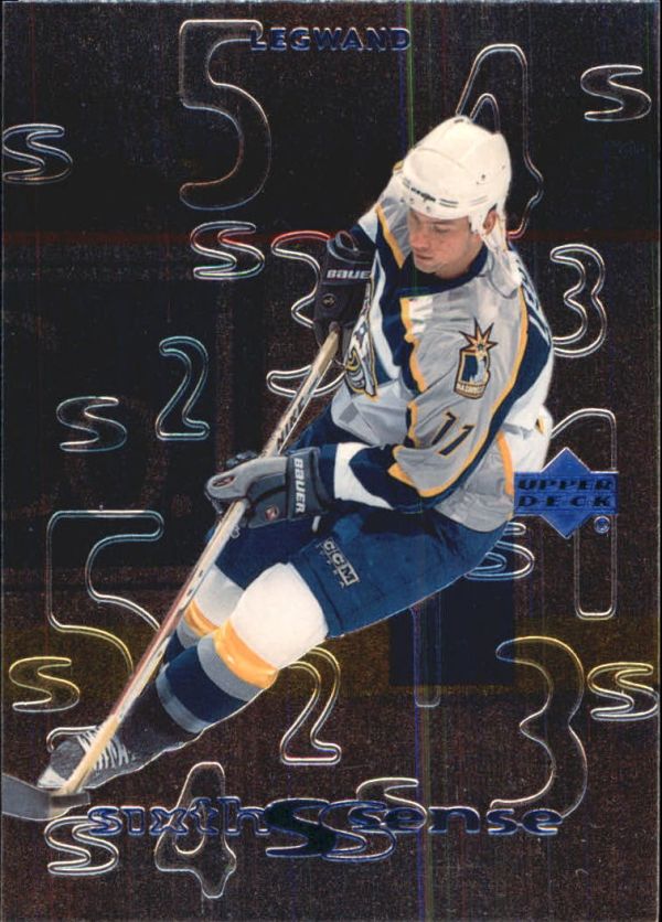 NHL 1999-00 Upper Deck Sixth Sense - No SS10 - David Legwand