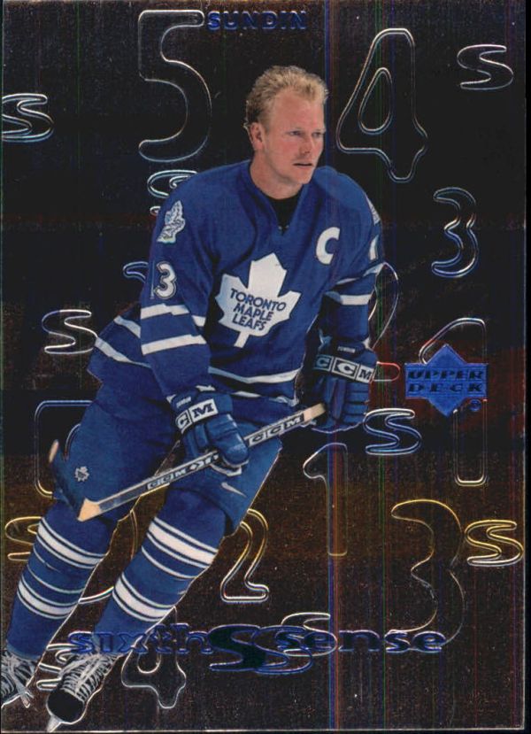 NHL 1999-00 Upper Deck Sixth Sense - No SS17 - Mats Sundin