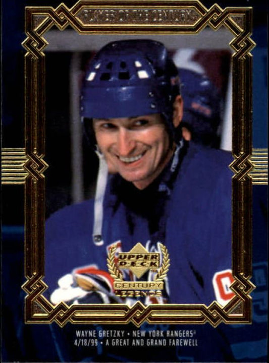 NHL 1999-00 Upper Deck Century Legends - No 90 - Gretzky