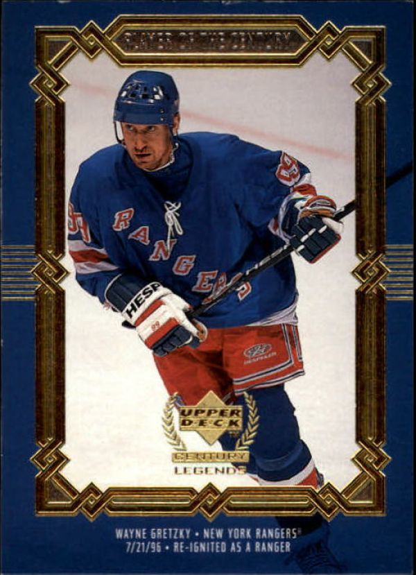 NHL 1999-00 Upper Deck Century Legends - No 89 - Gretzky