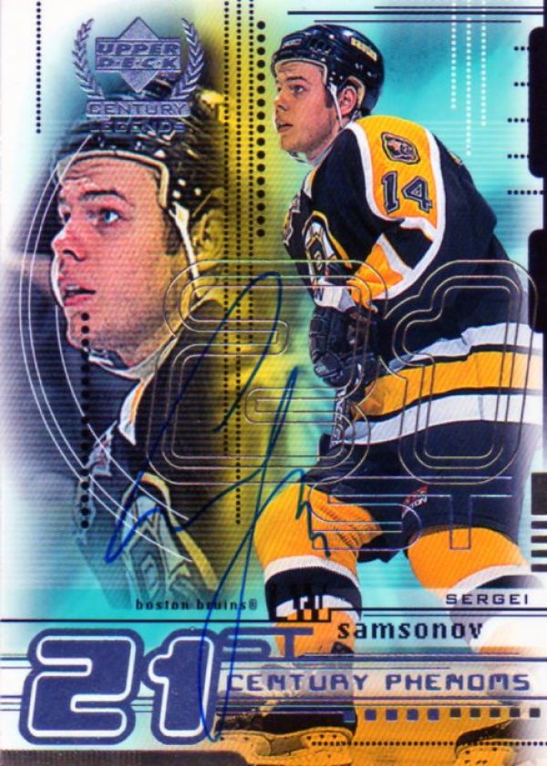 NHL 1999-00 Upper Deck Century Legends - No 71 - Sergei Samsonov