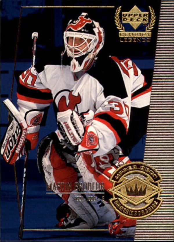 NHL 1999-00 Upper Deck Century Legends - No 63 - Brodeur