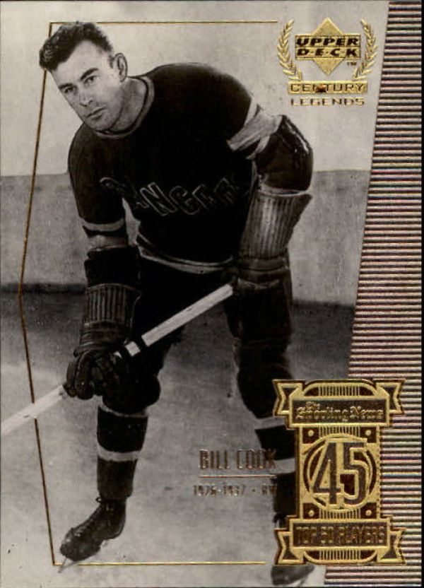 NHL 1999-00 Upper Deck Century Legends - No 45 - Cook