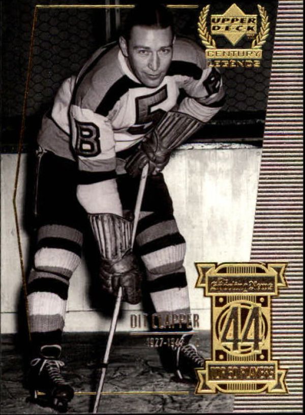 NHL 1999-00 Upper Deck Century Legends - No 44 - Clapper