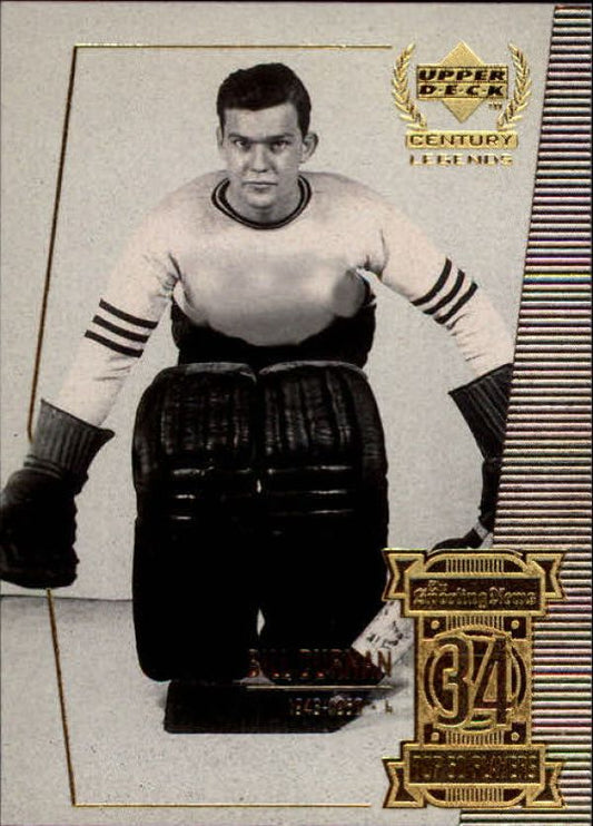 NHL 1999-00 Upper Deck Century Legends - No 34 - Durnan