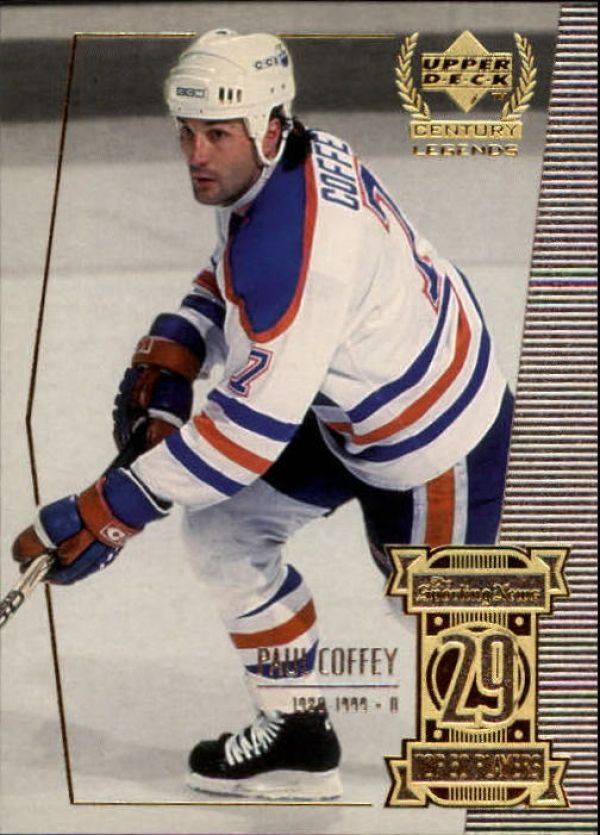 NHL 1999-00 Upper Deck Century Legends - No 29 - Coffey