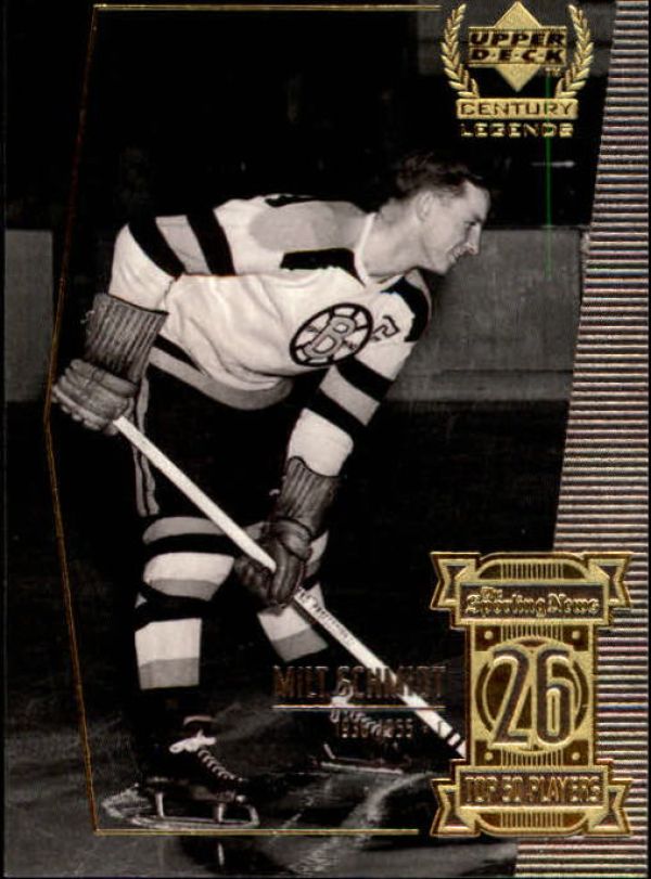 NHL 1999-00 Upper Deck Century Legends - No 26 - Schmidt