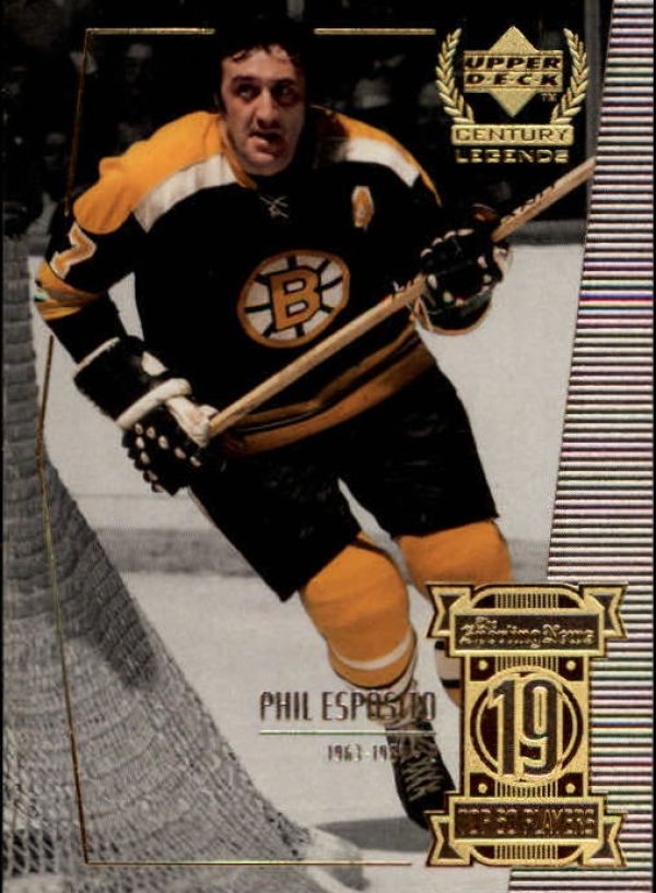 NHL 1999-00 Upper Deck Century Legends - No 19 - Esposito