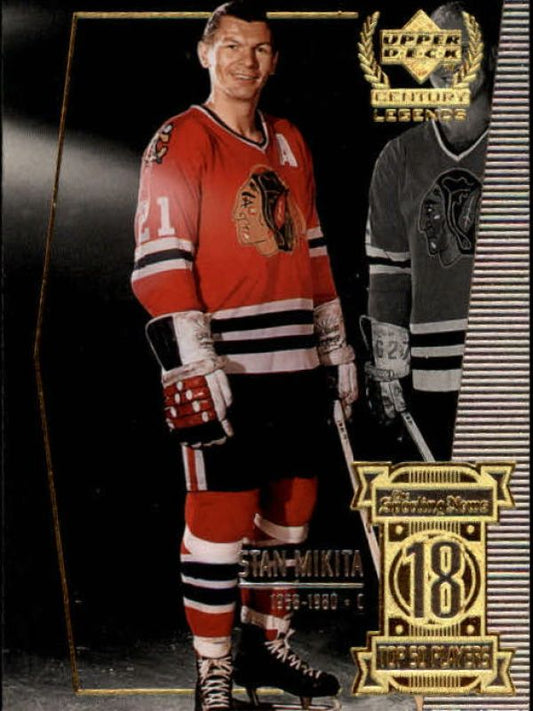 NHL 1999-00 Upper Deck Century Legends - No 18 - Mikita