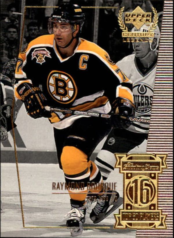 NHL 1999-00 Upper Deck Century Legends - No 16 - Bourque