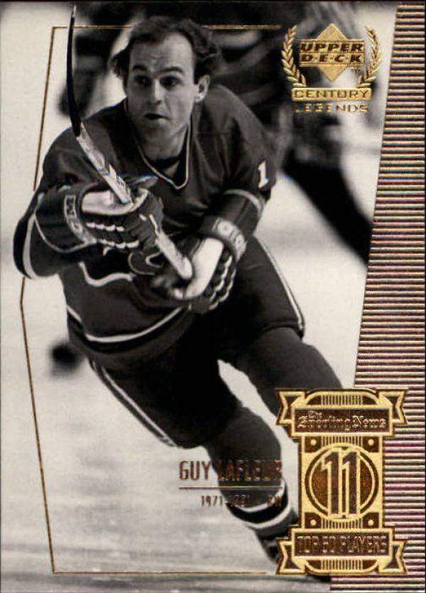 NHL 1999-00 Upper Deck Century Legends - No 11 - Lafleur