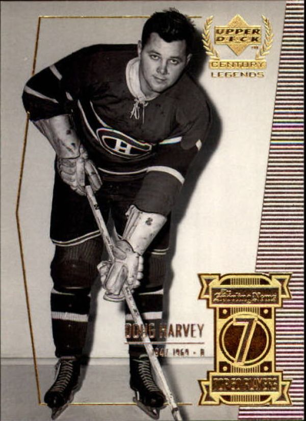 NHL 1999-00 Upper Deck Century Legends - No 7 - Harvey