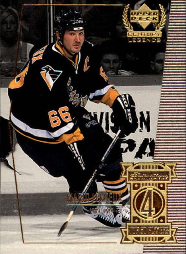 NHL 1999-00 Upper Deck Century Legends - No 4 - Lemieux