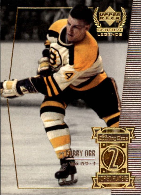 NHL 1999-00 Upper Deck Century Legends - No 2 - Orr