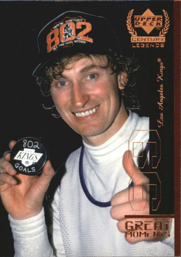 NHL 1999-00 Upper Deck Century Legends Greatest Moments - No GM6 - Wayne Gretzky