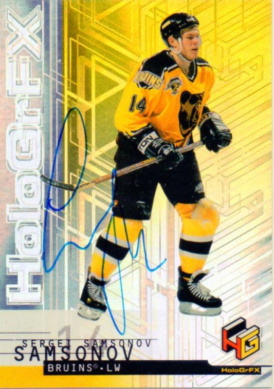 NHL 1999-00 Upper Deck HoloGrFx - No 4 - Sergei Samsonov