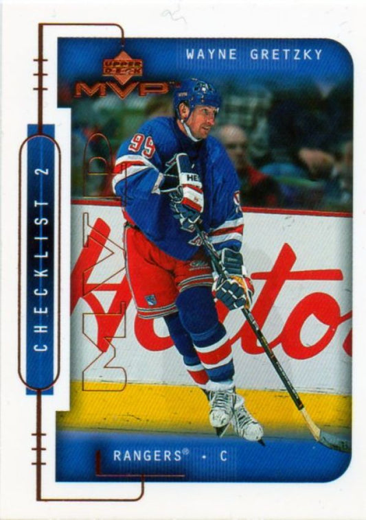 NHL 1999-00 Upper Deck MVP - No. 220 - Wayne Gretzky