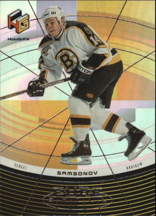 NHL 1999-00 Upper Deck HoloGrFx Pure Skill - No PS4 - Sergei Samsonov