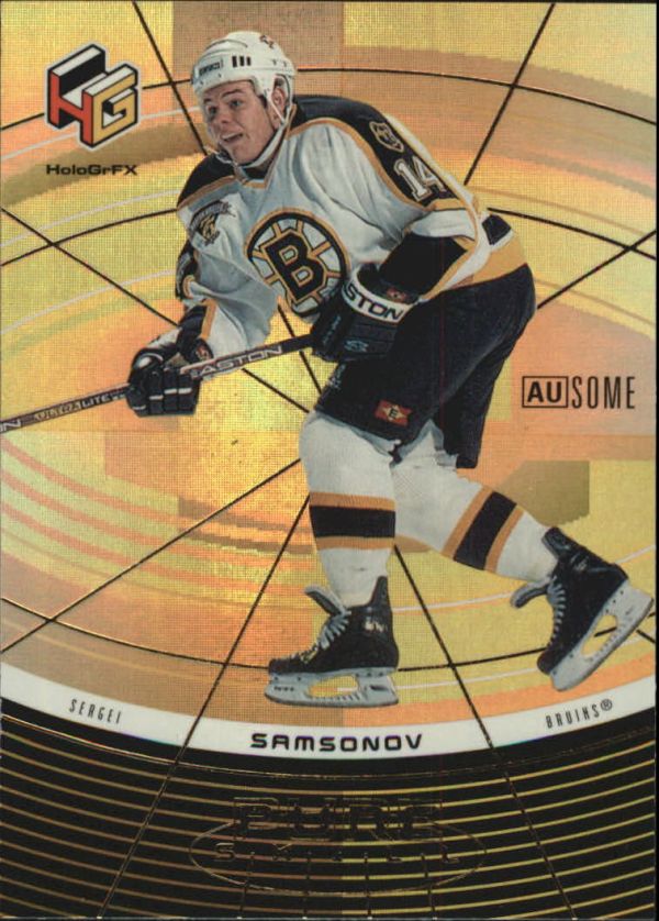 NHL 1999-00 Upper Deck HoloGrFx Pure Skill Ausome - No PS4-AU -Sergei Samsonov