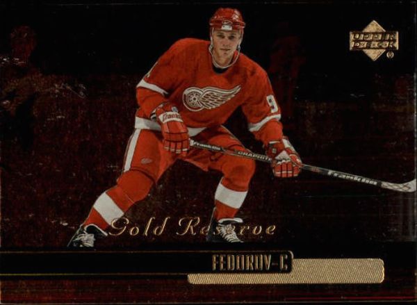 NHL 1999-00 Upper Deck Gold Reserve - No 224 - Fedorov