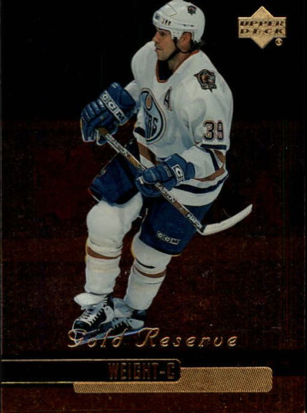 NHL 1999-00 Upper Deck Gold Reserve - No 229 - Weight